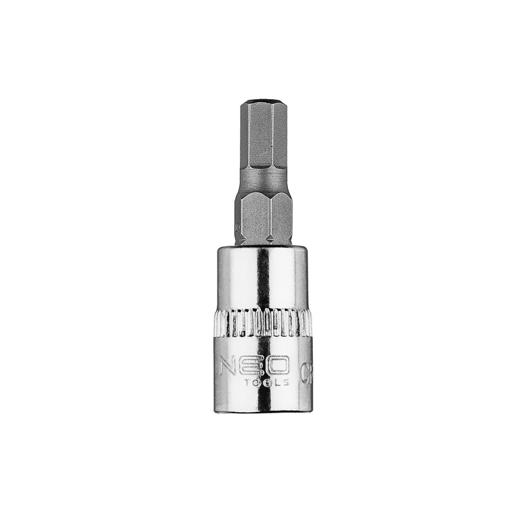 H5 šešiakampis galvutė su 1/4" galvutė, trumpas, 37 mm H5 šešiakampis galvutė su 1/4" galvutė, trumpas, 37 mm