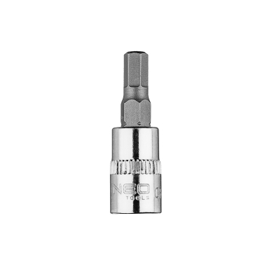 H5 šešiakampis galvutė su 1/4" galvutė, trumpas, 37 mm