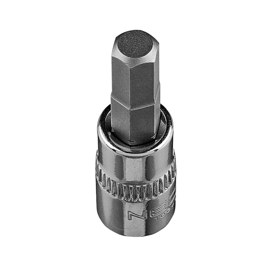 H6 šešiakampis galvutė su 1/4" galvutė, trumpas, 37 mm 2