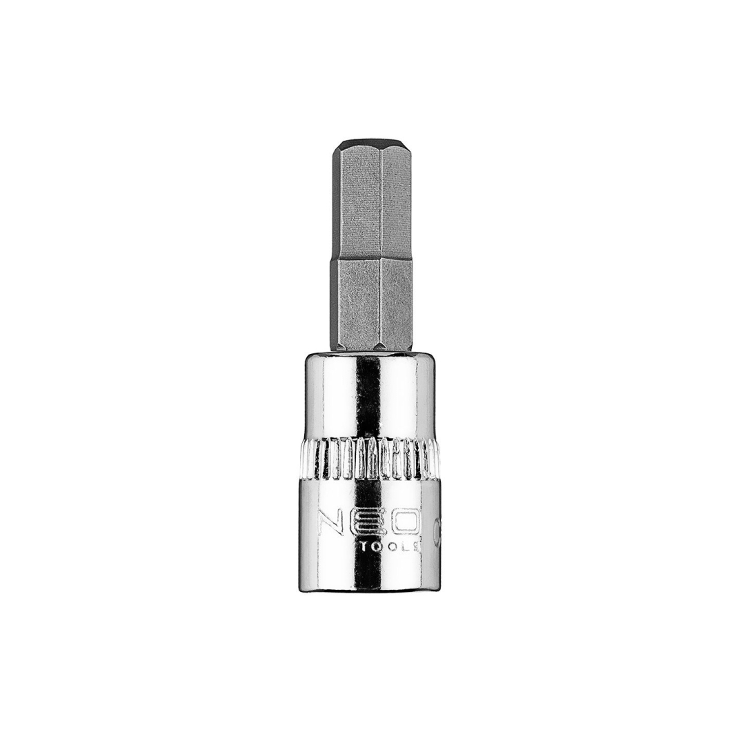 H6 šešiakampis galvutė su 1/4" galvutė, trumpas, 37 mm H6 šešiakampis galvutė su 1/4" galvutė, trumpas, 37 mm