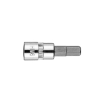 H6 šešiakampis galvutė su 1/4" galvutė, trumpas, 37 mm