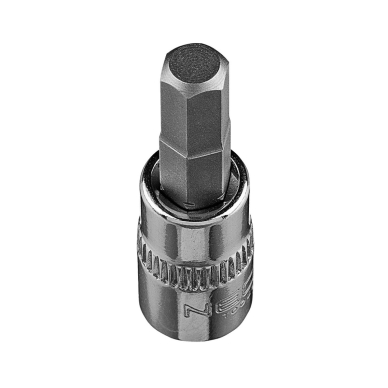 H6 šešiakampis galvutė su 1/4" galvutė, trumpas, 37 mm 2