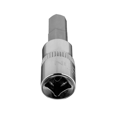 H6 šešiakampis galvutė su 1/4" galvutė, trumpas, 37 mm 3