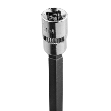 H7 šešiakampė 1/4" galvutė su ilguoju šešiakampiu galvutė, 87 mm 4
