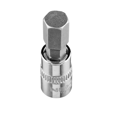 H8 šešiakampė galvutė su 1/4" galvutė, trumpa, 37 mm 2