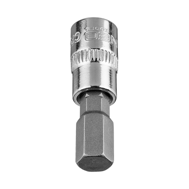 H8 šešiakampė galvutė su 1/4" galvutė, trumpa, 37 mm 3