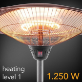 Halogeninis infraraudonųjų spindulių šildytuvas Trotec IRS 2520, 2,5 kW