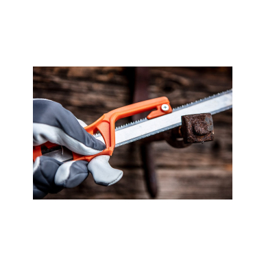 Hakalinio pjūklo geležtės laikiklis, 300 mm, mediena / plienas 2 Hakalinio pjūklo geležtės laikiklis, 300 mm, mediena / plienas 2