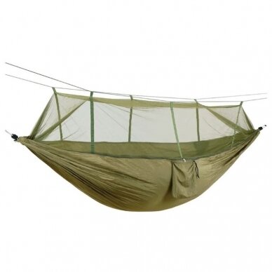 Hamakas su tinkleliu nuo uodų DEDRA N1036 1 Hamakas su tinkleliu nuo uodų DEDRA N1036 1