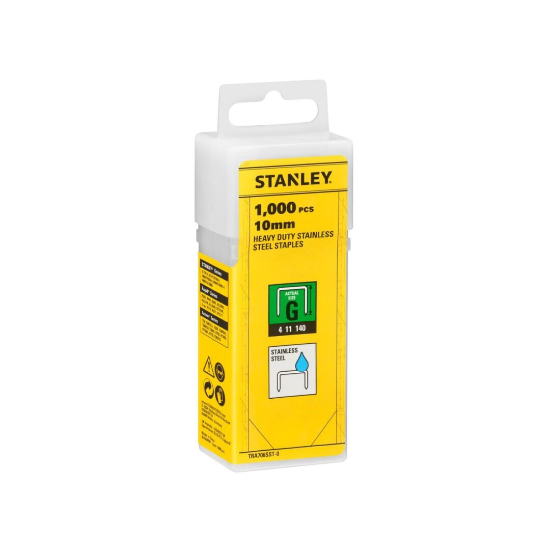 HEAVY DUTY nerūdijančio plieno kabės 10mm/ 1