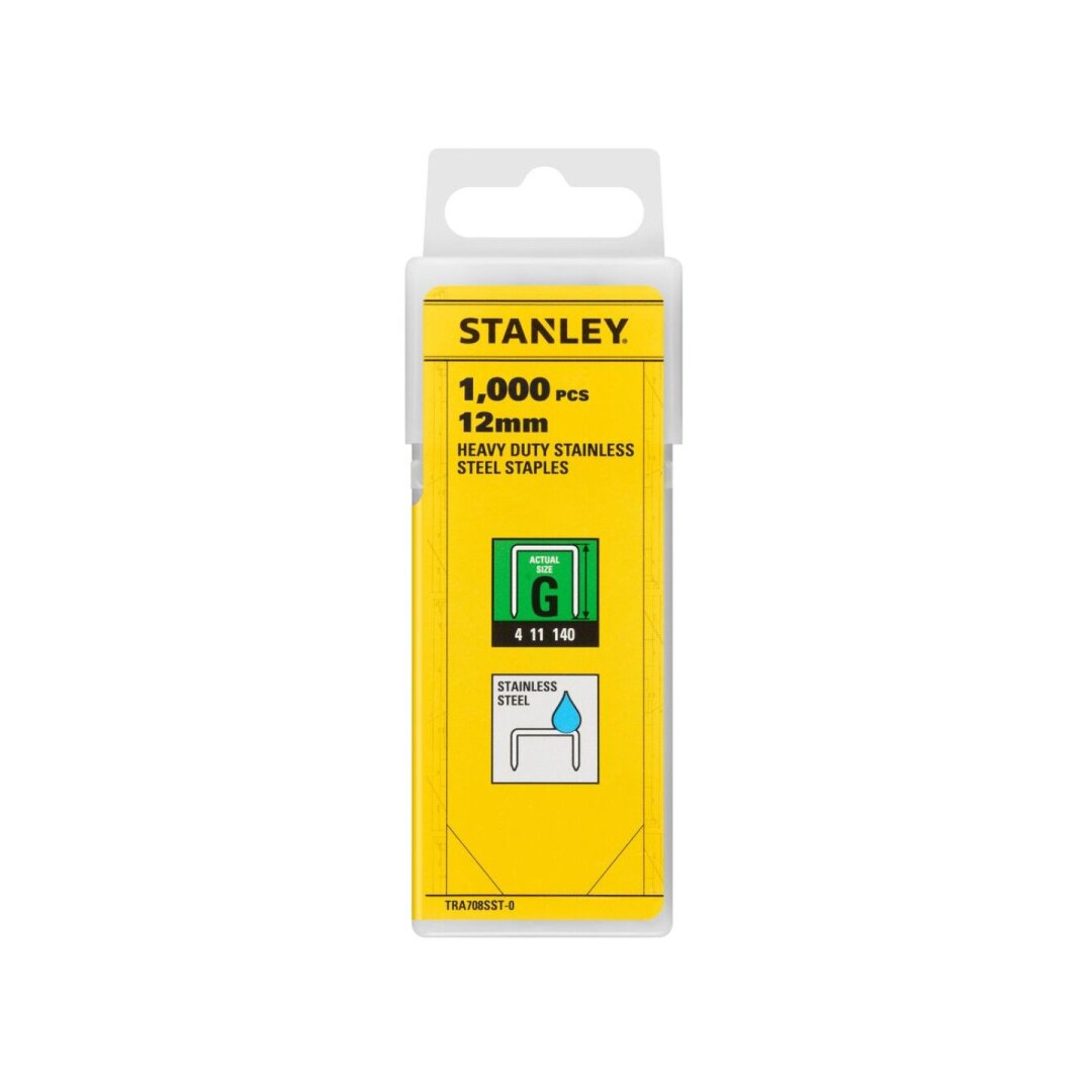 HEAVY DUTY nerūdijančio plieno kabės 12mm/ 1