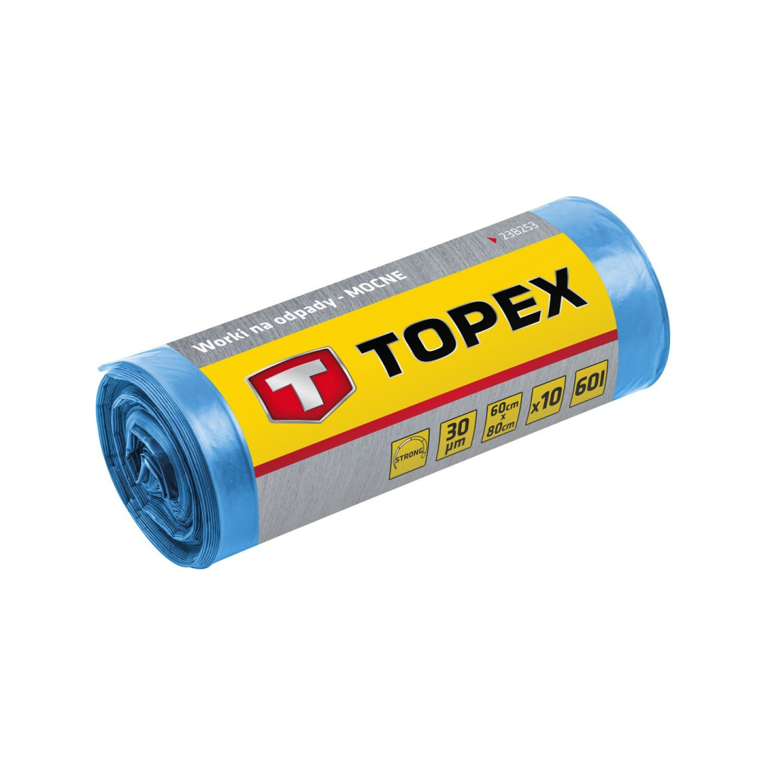 Heavy duty šiukšlių maišai , 10 vnt., 120 L 1