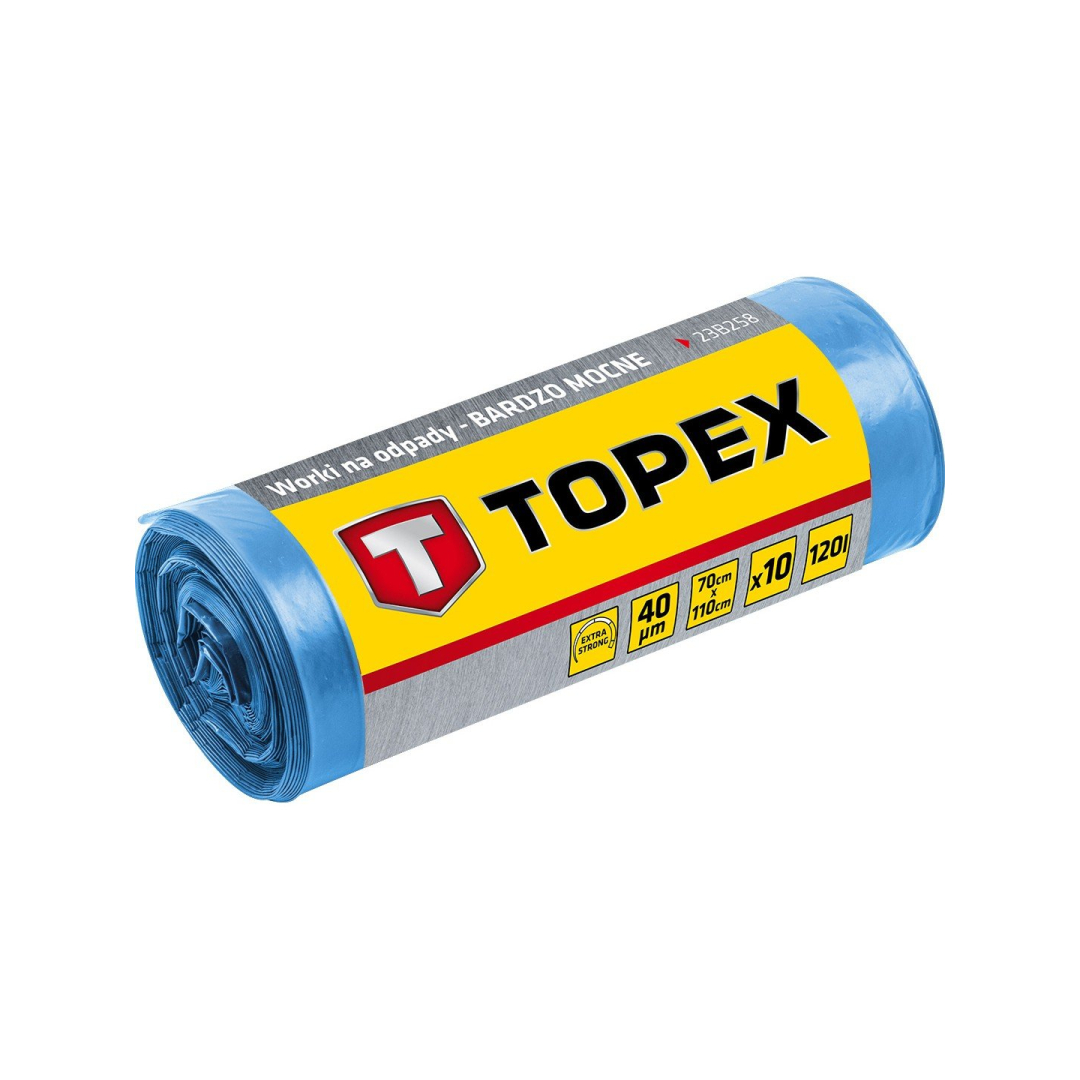 Heavy duty šiukšlių maišai , 10 vnt., 120 L Heavy duty šiukšlių maišai , 10 vnt., 120 L