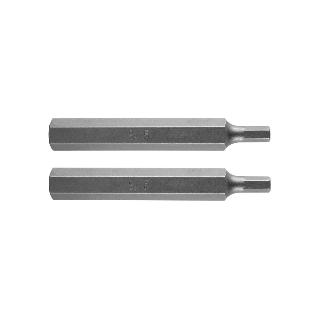 HEX Antgaliukai 5 x 75 mm, S2 x 2 vnt. HEX Antgaliukai 5 x 75 mm, S2 x 2 vnt.