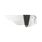 Hex-key set 9 vnt.. 1.5 - 10 mm, long