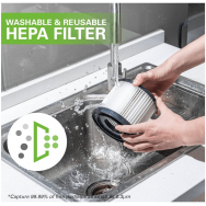 HEPA FILTRAS S/Š VALYMO SIURBLIUI Greenworks GWT R0400214