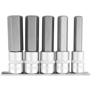 Hex tipo 1/2 galvučių rinkinys H14-H24, Richmann, 5 vnt. Hex tipo 1/2 galvučių rinkinys H14-H24, Richmann, 5 vnt.