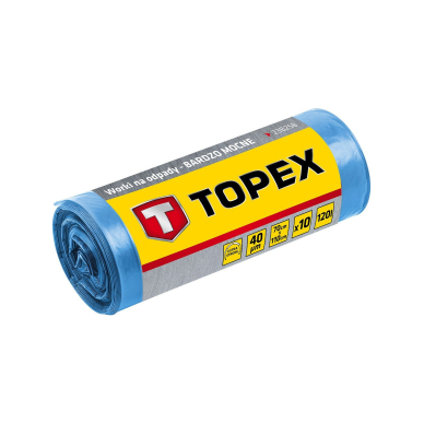 Heavy duty šiukšlių maišai , 10 vnt., 120 L Heavy duty šiukšlių maišai , 10 vnt., 120 L