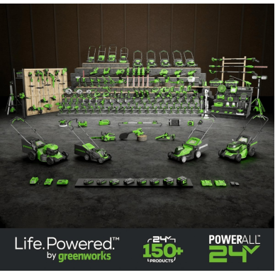 HEPA FILTRAS S/Š VALYMO SIURBLIUI Greenworks GWT R0400214 4