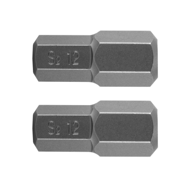 HEX Antgaliukai 12 x 30 mm, S2 x 2 vnt. HEX Antgaliukai 12 x 30 mm, S2 x 2 vnt.