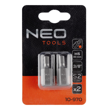 HEX Antgaliukai 5 x 30 mm, S2 x 2 vnt. 1