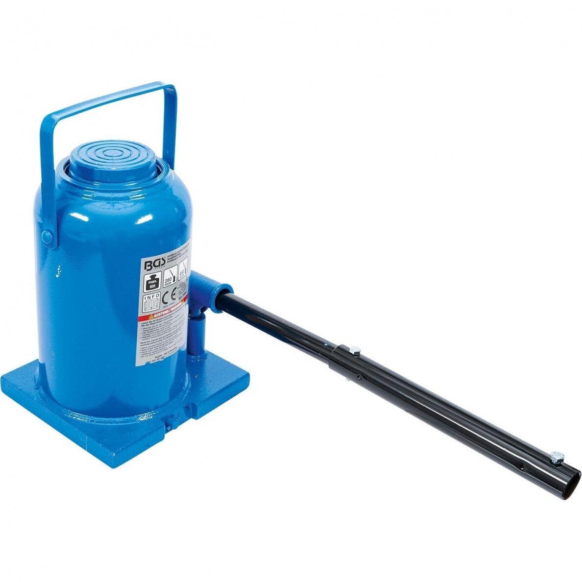 Hidraulinis cilindrinis domkratas BGS-technic, 50t 1 Hidraulinis cilindrinis domkratas BGS-technic, 50t 1