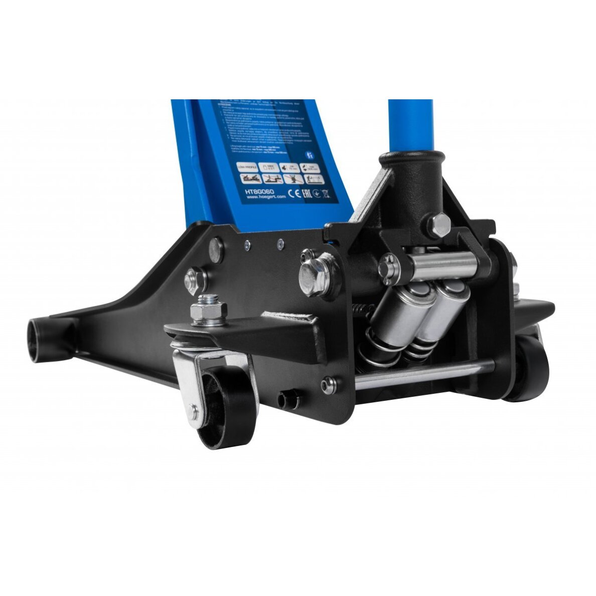 Hidraulinis domkratas 2,5ton žemo profilio / 72-505 mm 2