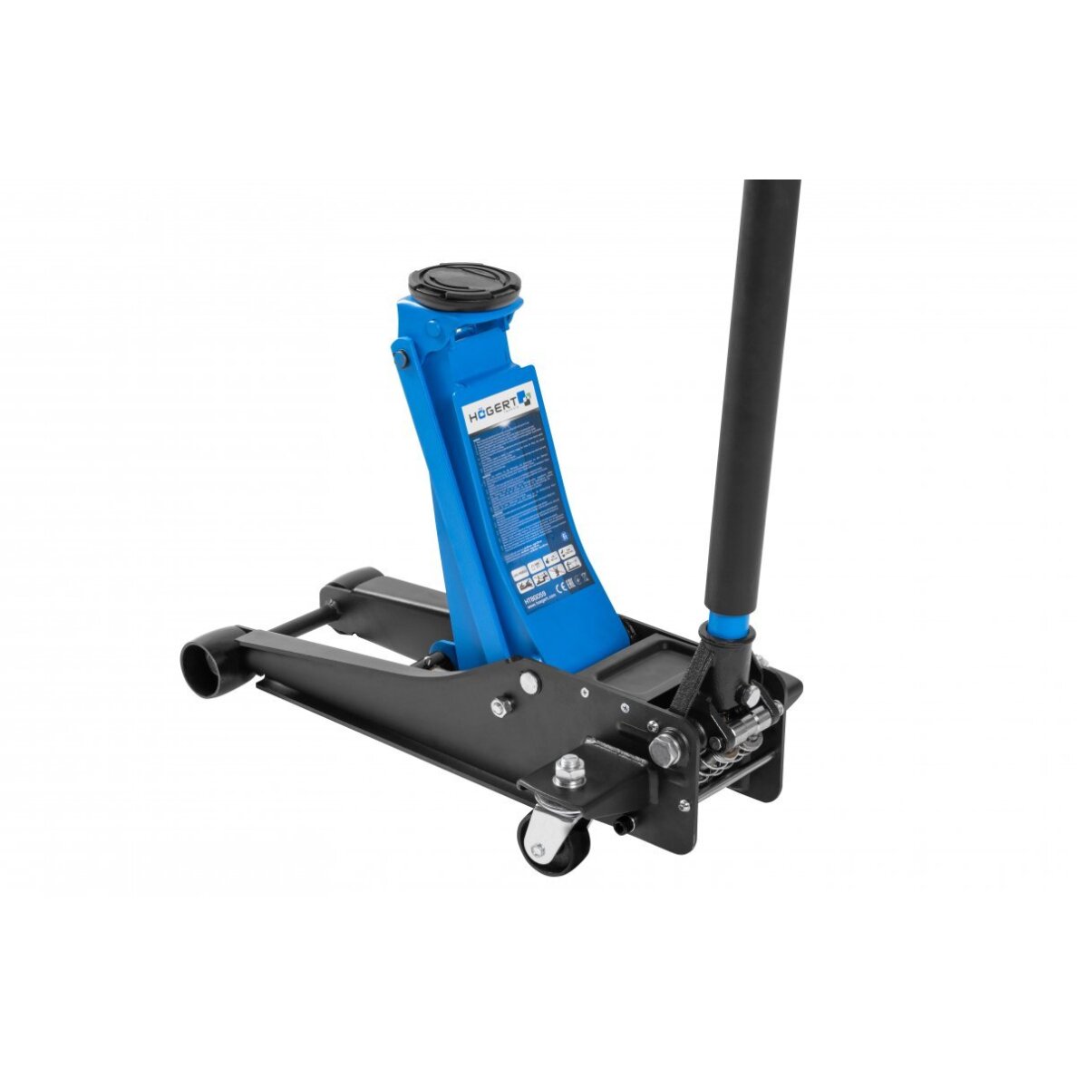 Hidraulinis domkratas 2Ton žemo profilio / 85-430mm 1