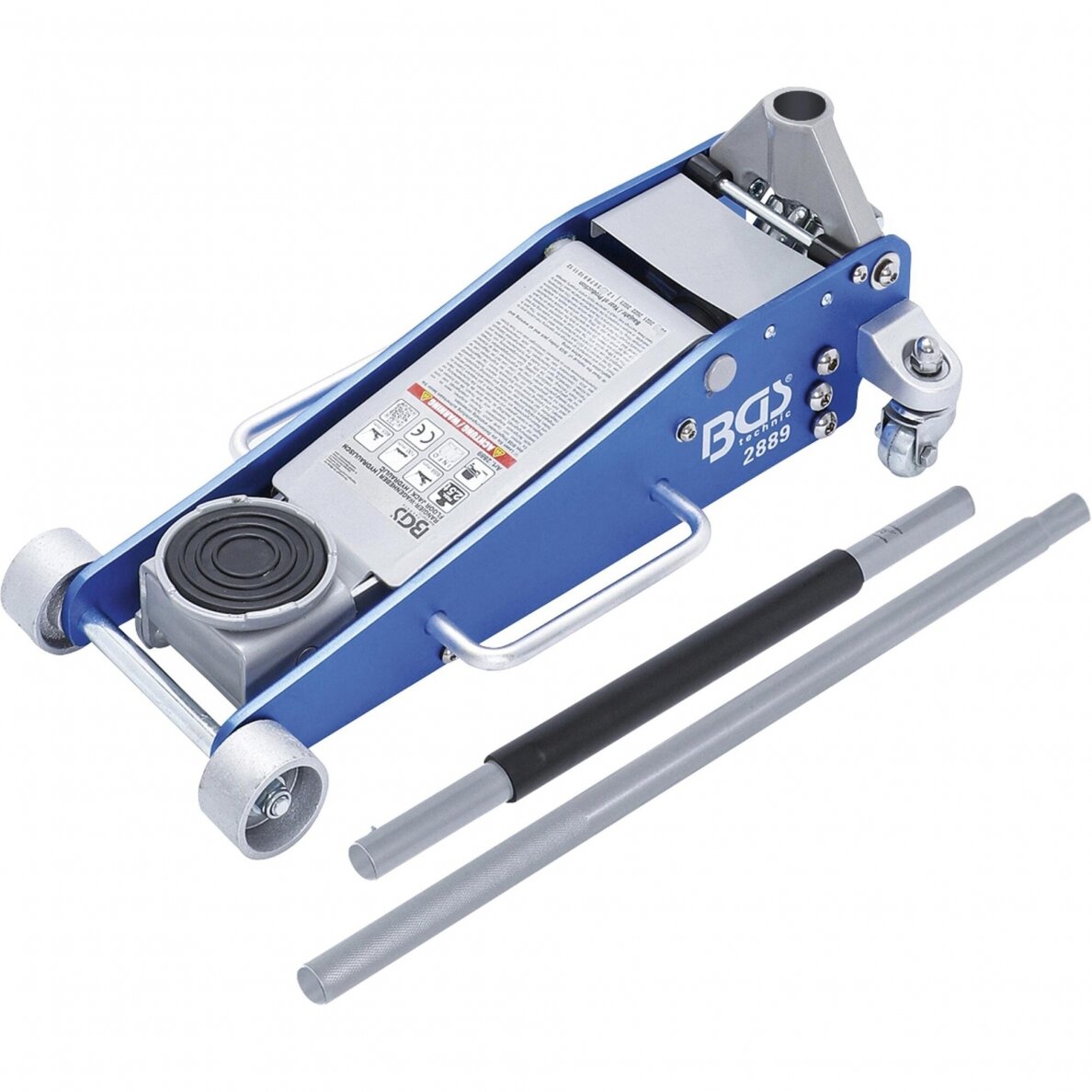 Hidraulinis domkratas BGS-technic 2889, aiuminio ir plieno konstrukcija, 2,5 t Hidraulinis domkratas BGS-technic 2889, aiuminio ir plieno konstrukcija, 2,5 t