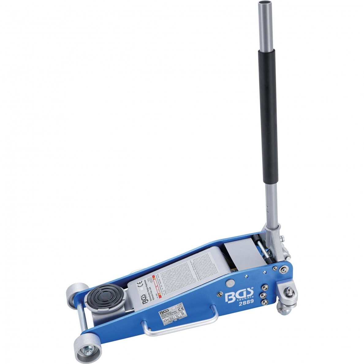 Hidraulinis domkratas BGS-technic 2889, aiuminio ir plieno konstrukcija, 2,5 t 1 Hidraulinis domkratas BGS-technic 2889, aiuminio ir plieno konstrukcija, 2,5 t 1