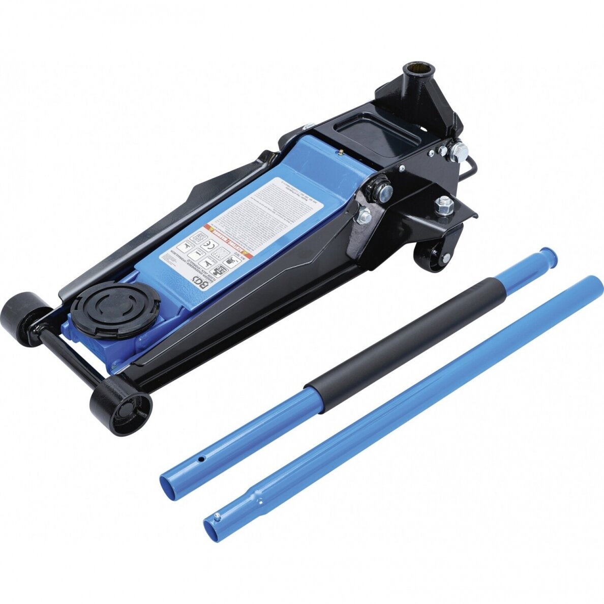 Hidraulinis domkratas ant ratukų BGS-technic 7872 Hidraulinis domkratas ant ratukų BGS-technic 7872