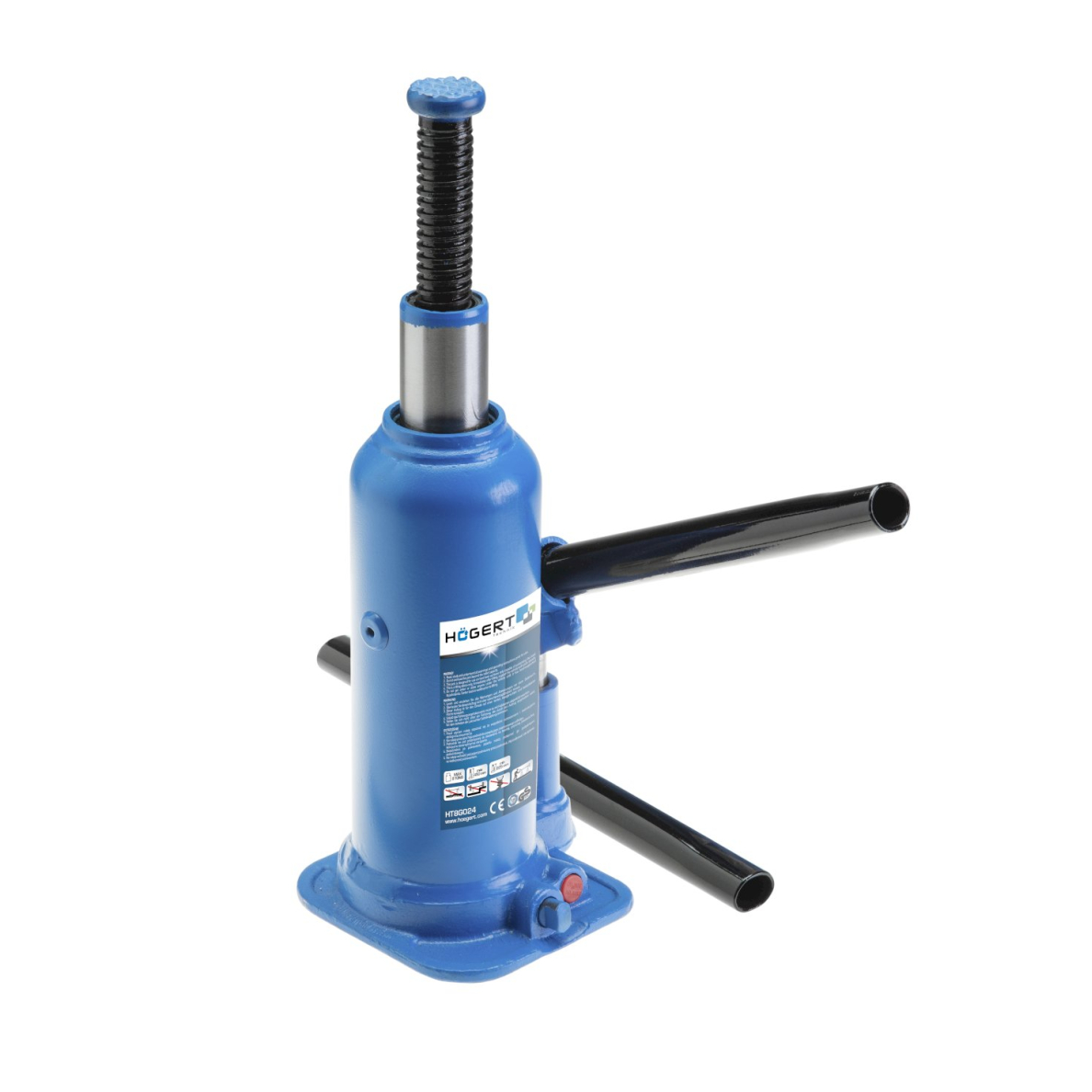 Hidraulinis domkratas-keltuvas, pakopinis 8ton / 225-450mm Hidraulinis domkratas-keltuvas, pakopinis 8ton / 225-450mm