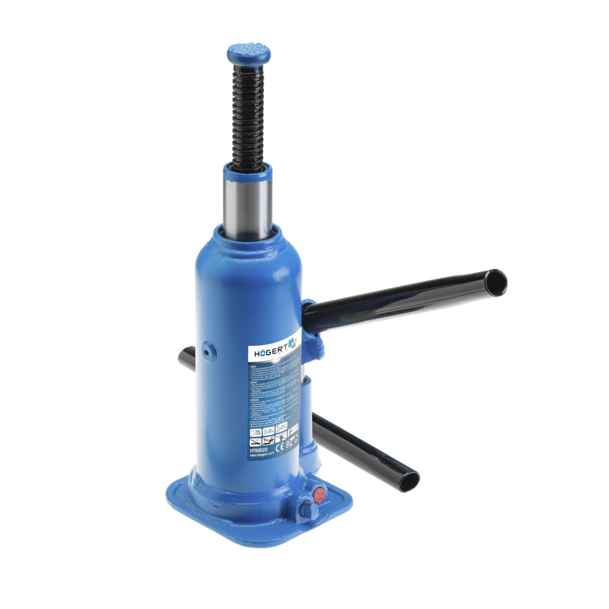 Hidraulinis, pakopinis domkratas-keltuvas 5tonų / 210-405mm HOEGERT HT8G022 Hidraulinis, pakopinis domkratas-keltuvas 5tonų / 210-405mm HOEGERT HT8G022