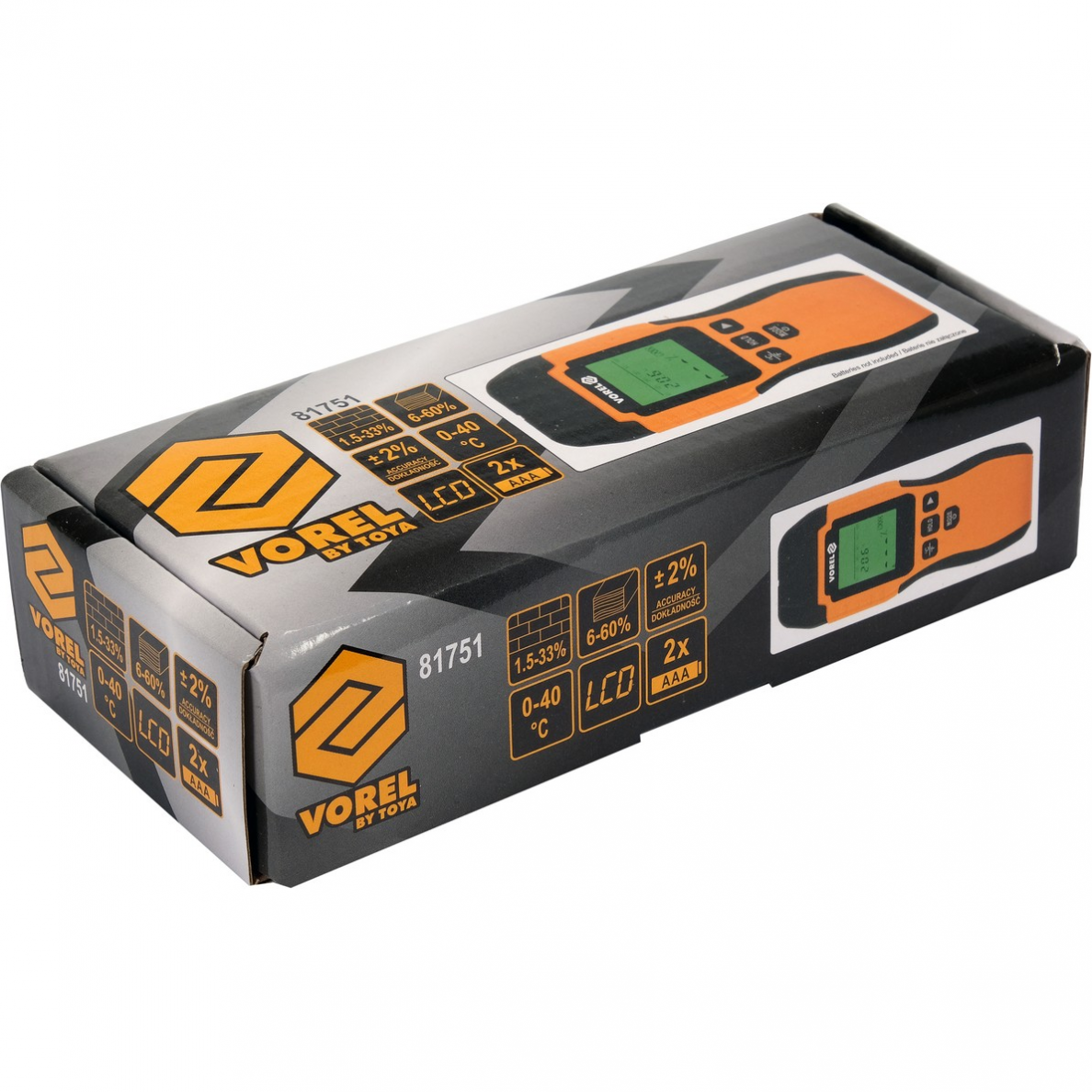 Higrometras - drėgmės matuoklis Vorel 2 Higrometras - drėgmės matuoklis Vorel 2