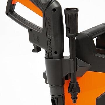 Aukšto slėgio plovimo įrenginys DAEWOO DAW 400, 1400W, 110bar, 390l/h, 5m 1 Aukšto slėgio plovimo įrenginys DAEWOO DAW 400, 1400W, 110bar, 390l/h, 5m 1