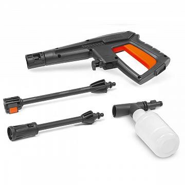 Aukšto slėgio plovimo įrenginys DAEWOO DAW 400, 1400W, 110bar, 390l/h, 5m 5 Aukšto slėgio plovimo įrenginys DAEWOO DAW 400, 1400W, 110bar, 390l/h, 5m 5