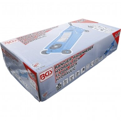 Hidraulinis domkratas su ratukais BGS-technic 9784, 2,5 t. 3 Hidraulinis domkratas su ratukais BGS-technic 9784, 2,5 t. 3