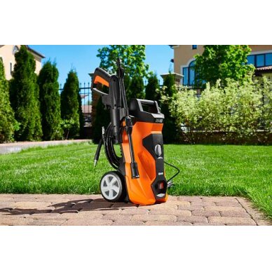 Aukšto slėgio plovimo įrenginys DAEWOO DAW 400, 1400W, 110bar, 390l/h, 5m 7