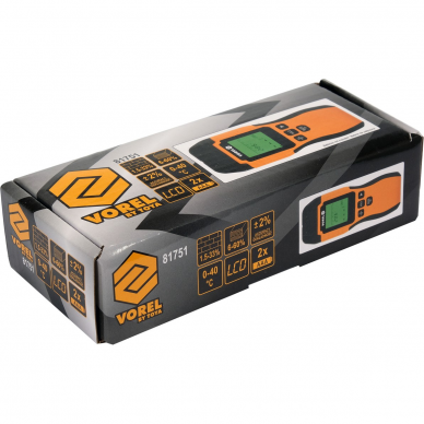 Higrometras - drėgmės matuoklis Vorel 2 Higrometras - drėgmės matuoklis Vorel 2