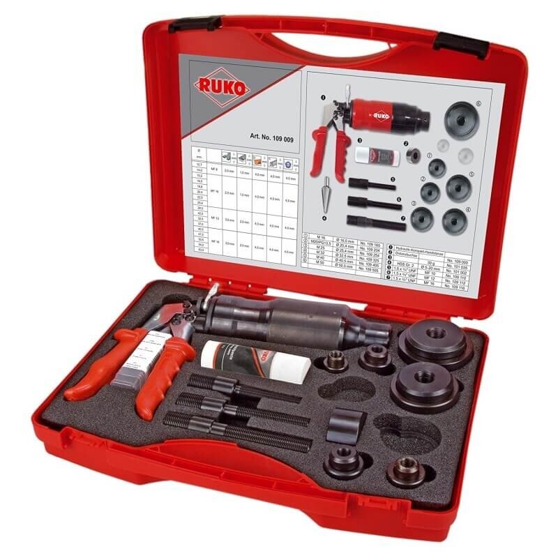 Hidraulinis skylių iškalėjas RUKO 16,5-50,5mm Hidraulinis skylių iškalėjas RUKO 16,5-50,5mm