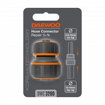 Žarnų taisymo rinkinys DAEWOO DWC 3200, 1/2" - 3/4" 2 Žarnų taisymo rinkinys DAEWOO DWC 3200, 1/2" - 3/4" 2