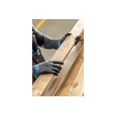 HOGERT apsauginės pirštinės dengtos nitrilu, 10 dydis 1 HOGERT apsauginės pirštinės dengtos nitrilu, 10 dydis 1