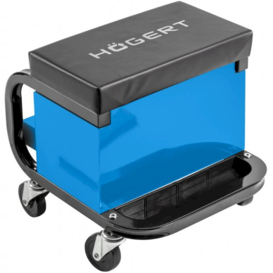 HOGERT Kėdutė mechaniko su 3 stalčiais HT7G560 1 HOGERT Kėdutė mechaniko su 3 stalčiais HT7G560 1