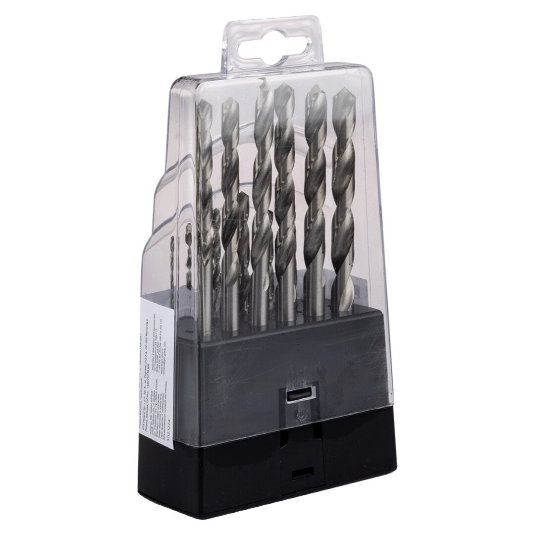 HSS -G metalo grąžtai, 2–8 mm, rinkinys 13 vnt. 2 HSS -G metalo grąžtai, 2–8 mm, rinkinys 13 vnt. 2