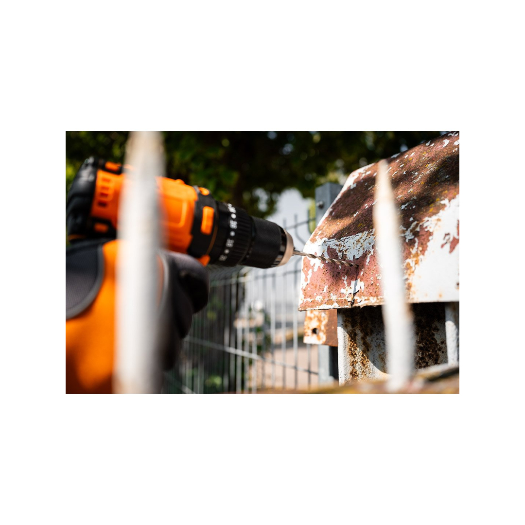 HSS metalinis grąžtas, DIN 340, prailgintas, 4 mm 2