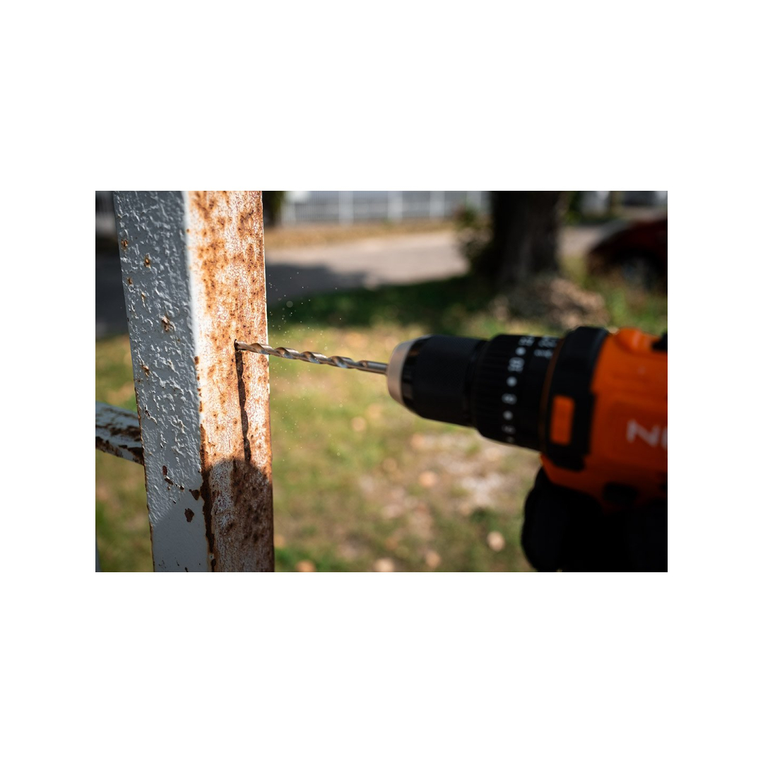 HSS metalinis grąžtas, DIN 340, prailgintas, 6 mm 2