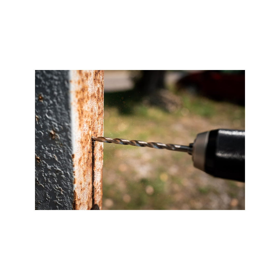 HSS metalinis grąžtas, DIN 340, prailgintas, 6 mm 3 HSS metalinis grąžtas, DIN 340, prailgintas, 6 mm 3