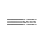 HSS metalo grąžtai, DIN 338, 1,5 mm, 3 vnt.