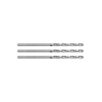 HSS metalo grąžtai, DIN 338, 2 mm, 3 vnt.