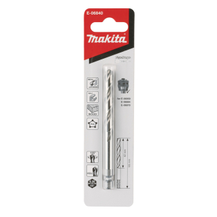 Centravimo grąžtas Makita E-06840, HSS-G, 105mm 2 Centravimo grąžtas Makita E-06840, HSS-G, 105mm 2